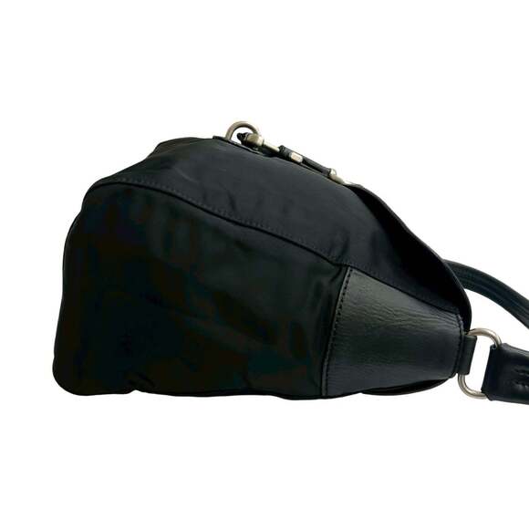 PRADA Black Leather Shoulder Bag - Picture 6 of 10